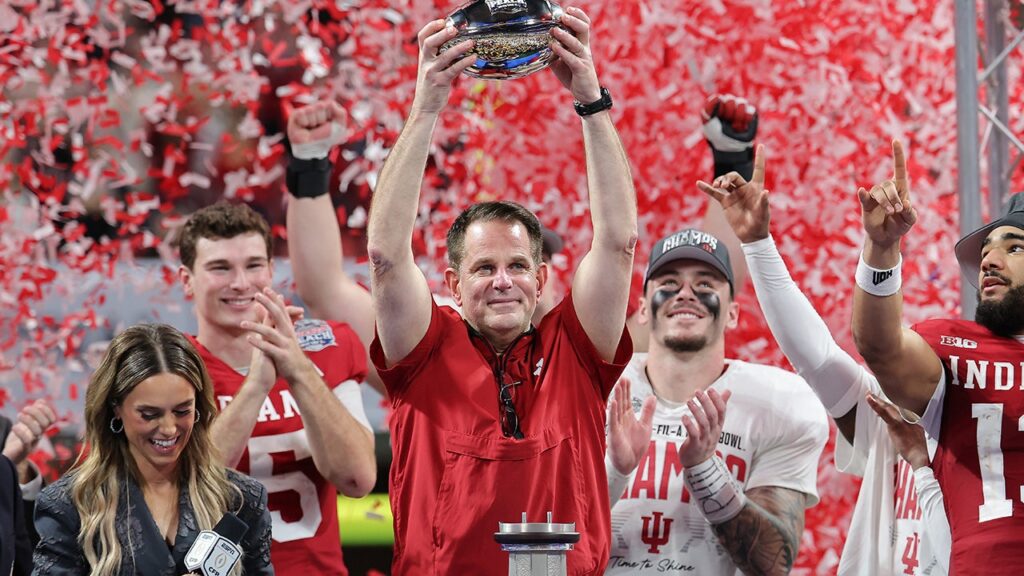 Indiana coach Curt Cignetti wanted 1 thing after historic victory over Oregon
