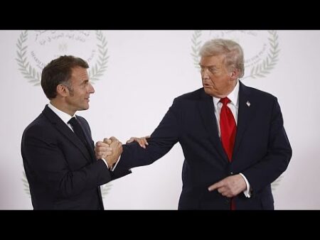 Macron accuses US of ‘gradually turning away’ from allies in speech to French ambassadors