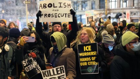 Dozens arrested after protesters take over NYC hotel lobby during anti-ICE demonstration