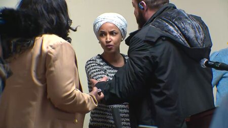 Substance sprayed on Rep Ilhan Omar reportedly identified as apple cider vinegar; FBI investigating