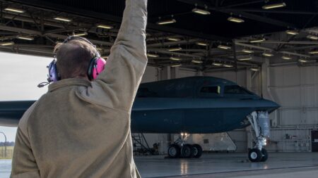Chinese national charged with photographing US stealth bomber base after illegal entry