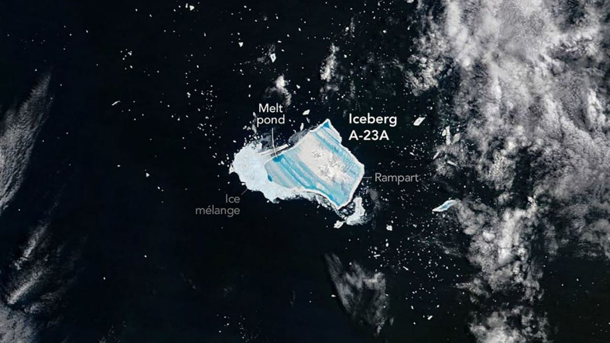 Farther away shot of a23a