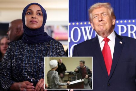 Rep. Ilhan Omar suggests Trump is to blame for syringe attack: ‘So obsessed with me’ Rep. Ilhan Omar suggests Trump is to blame for syringe attack: ‘So obsessed with me’