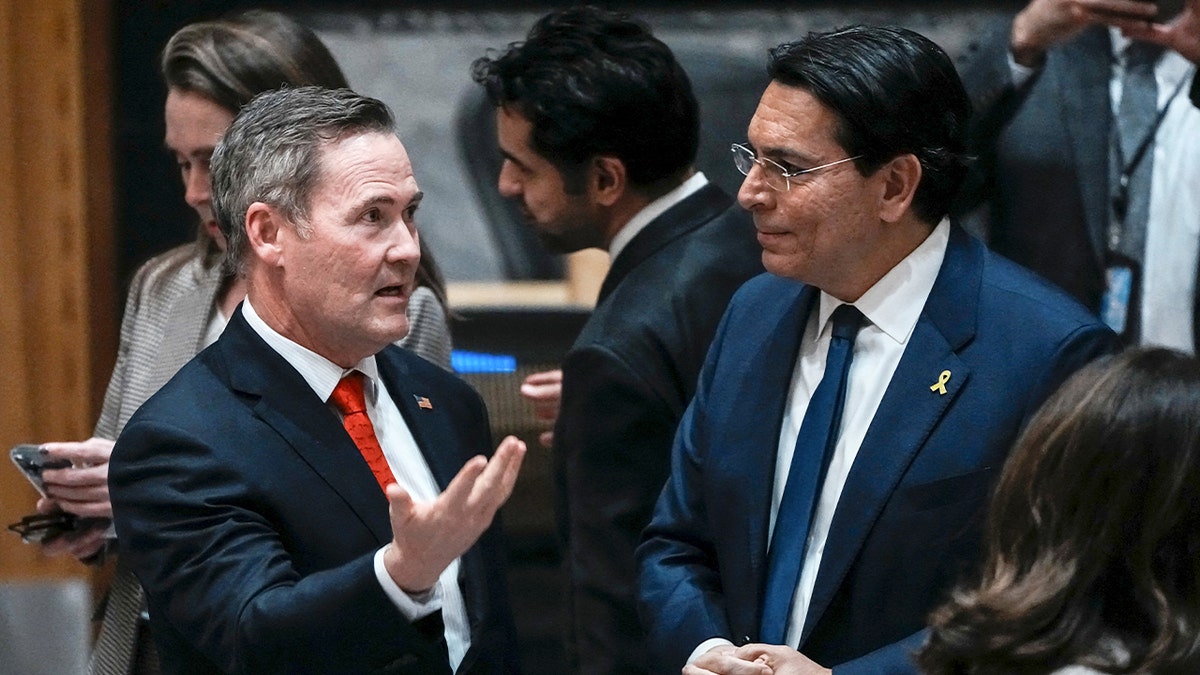 Mike Waltz speaks to Danny Danon.