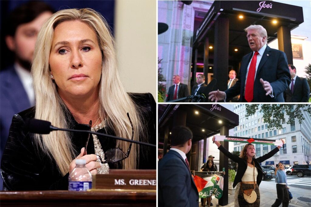 White House told Secret Service Marjorie Taylor Greene may have tipped off Code Pink ahead of Trump confrontation