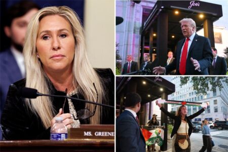 White House told Secret Service Marjorie Taylor Greene may have tipped off Code Pink ahead of Trump confrontation