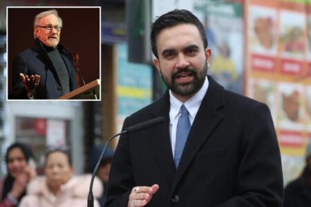 NYC Mayor Zohran Mamdani quietly meets with Steven Spielberg days after inauguration
