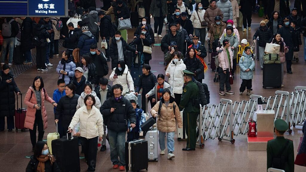 China’s Lunar New Year travel rush begins