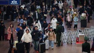 China’s Lunar New Year travel rush begins