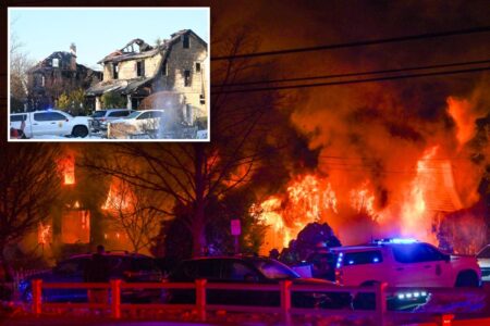 One dead, three injured in early morning Long Island blaze: ‘Fully engulfed’