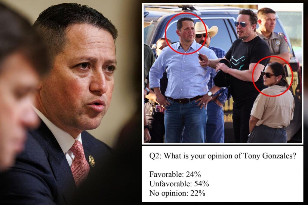 Exclusive | Rep. Tony Gonzales trails GOP primary rival by 21 points amid affair scandal: poll