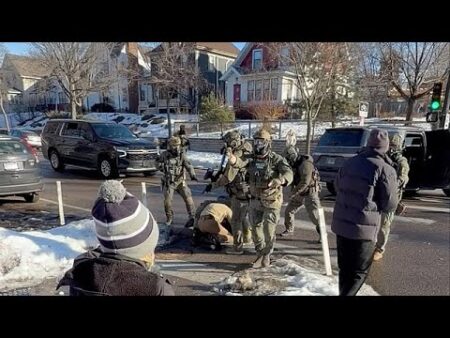 New footage reveals Alex Pretti clashed with federal agents a week before he was killed