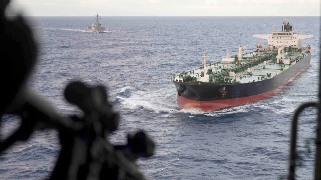 US forces hunt down and board tanker ship defying Trump admin quarantine