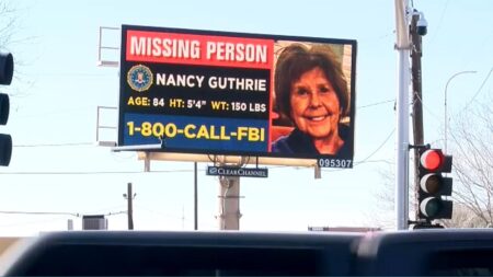 FBI Nancy Guthrie billboard campaign aims for ‘crucial piece of information’