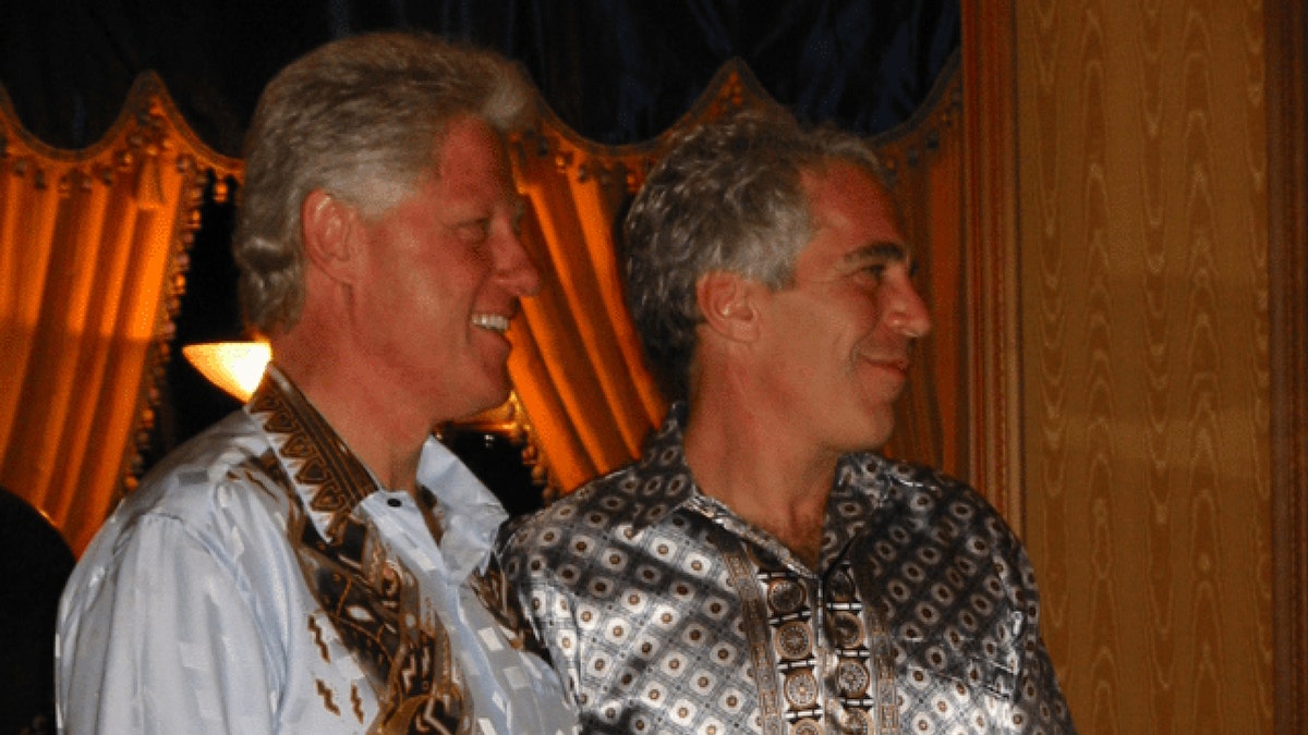 Bill Clinton and Jeffrey Epstein