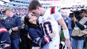 Patriots star Drake Maye’s wife thanks God for ‘incredible season’ after crushing Super Bowl loss