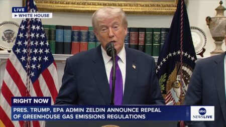 President Trump makes announcement with Lee Zeldin