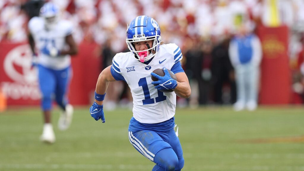 BYU wide receiver, who recently announced engagement, charged with felony rape