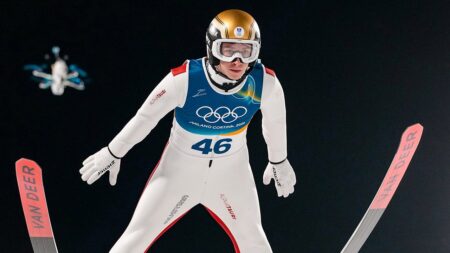 Olympic ski jumper disqualified from event over boot size Olympic ski jumper disqualified from event over boot size