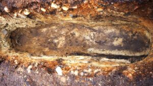 Workers stumble upon historic burial site and ‘incredibly rare’ find during sewer project