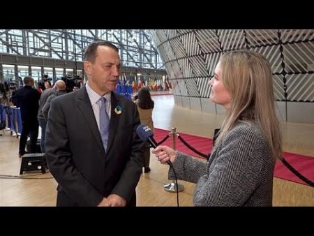 Poland’s FM Sikorski criticises Hungary’s Ukraine veto as ‘escalation’ that ‘favours Putin’