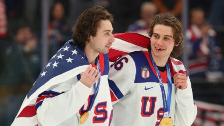 Hughes’ brothers mom, who works for Team USA women’s hockey, gives classy response about SOTU controversy