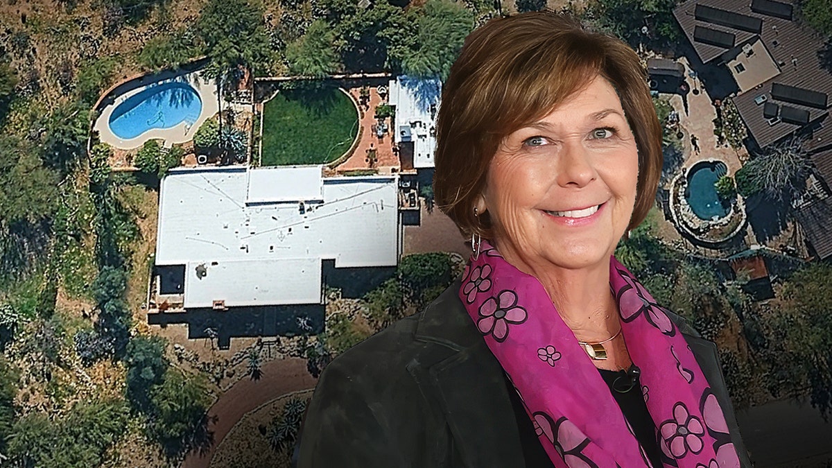 Nancy Guthrie investigation continues, with a shot of Guthrie and an overhead her home