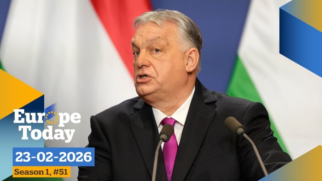 EU foreign ministers meet as Hungary blocks Ukraine loan | Europe Today 23/02/20256