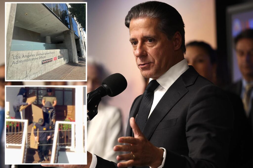 LAUSD to host closed-door meeting after FBI raid on schools chief Alberto Carvalho