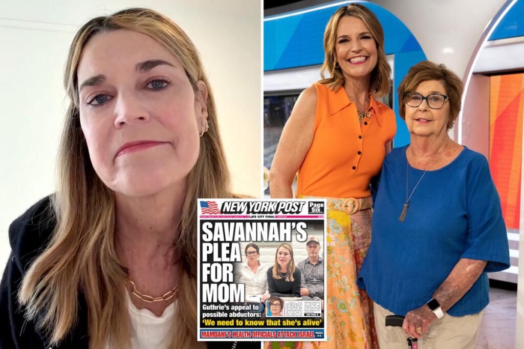 Savannah Guthrie posts new video begging public for help in finding missing mom Nancy as ransom deadline nears