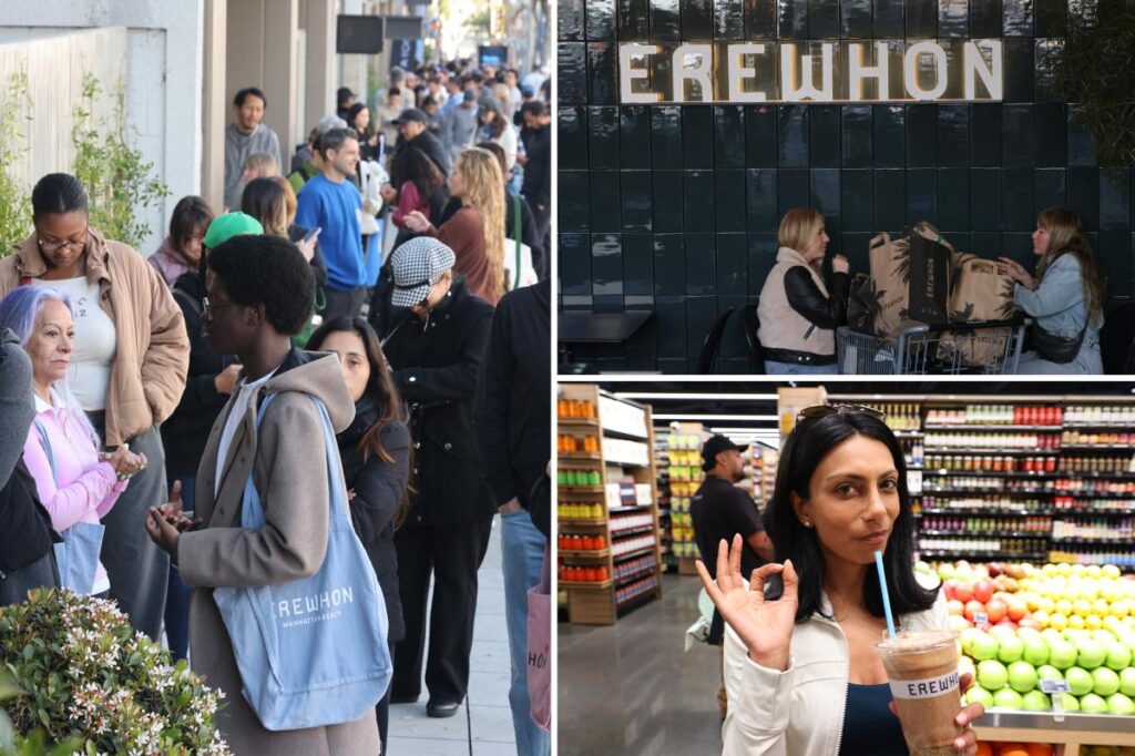Hundreds line up at 6 a.m. in West Hollywood for Erewhon grand opening—and a  smoothie