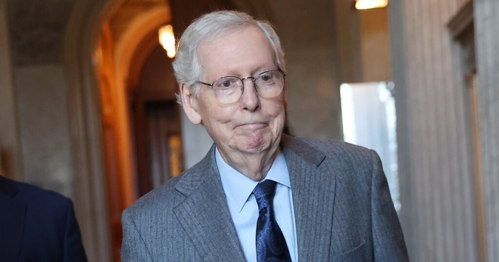 Republican Senator Mitch McConnell, 83, Hospitalized With ‘Flu-Like Symptoms,’ Rep Says