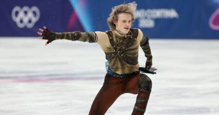 Team USA Figure Skater Ilia Malinin Dazzles 2026 Winter Olympics Fans With On-the-Ice Backflip 