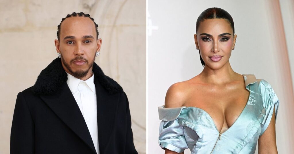 Lewis Hamilton Reportedly Asked About Kim Kardashian Romance for the 1st Time After Super Bowl Sighting
