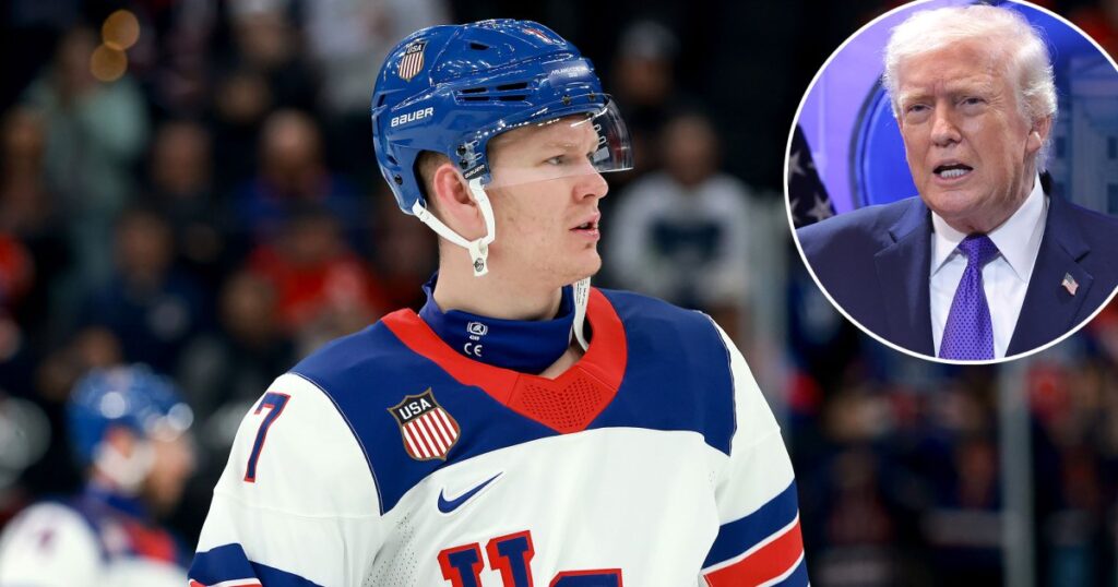 Team USA’s Brady Tkachuk Criticizes White House for Releasing AI Video of Him Trashing Canada Team USA’s Brady Tkachuk Criticizes White House for Releasing AI Video of Him Trashing Canada