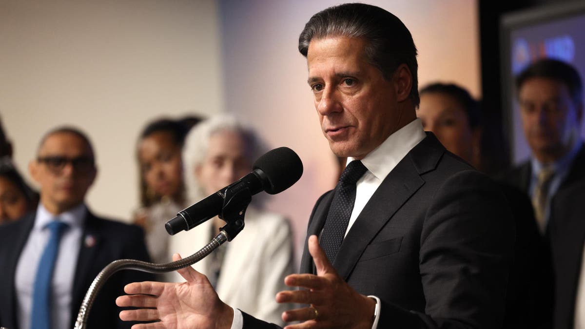 Superintendent Alberto Carvalho speaking during event