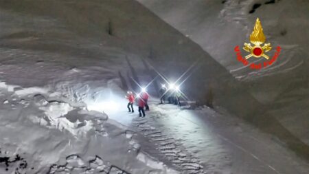 American skiers rescued after getting lost near Olympic venue in the Italian Alps