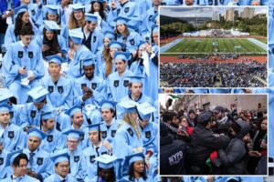 Columbia ‘punishing’ graduating class for anti-Israel protests by moving ceremony, students claim: ‘So evil’