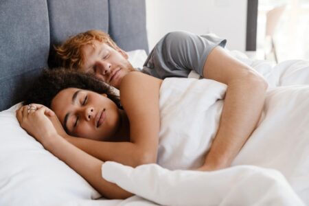 Having a smaller bedtime gap can lead to a happier marriage, new survey reveals