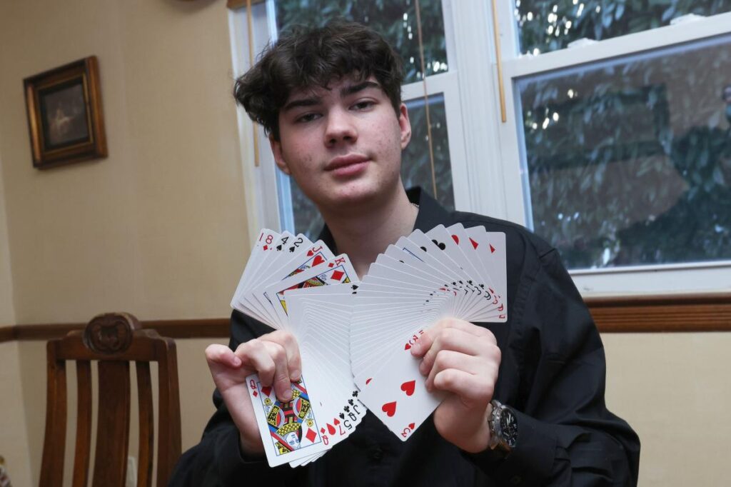 Teen magician heads to the Top Gun of illusion school after enchanting Long Island