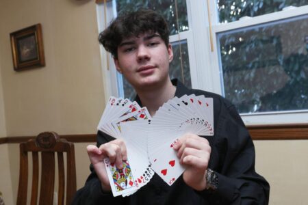 Teen magician heads to the Top Gun of illusion school after enchanting Long Island