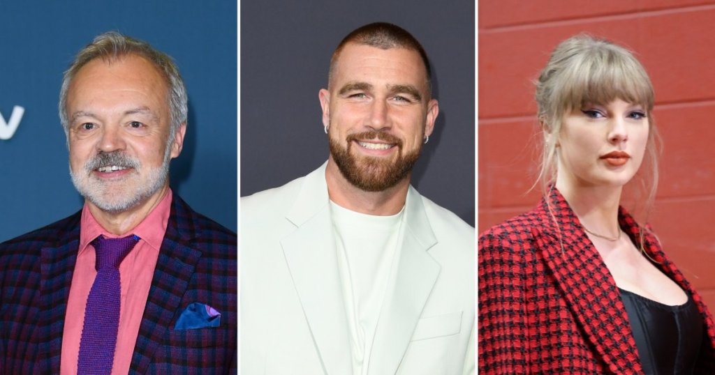 Graham Norton Reveals Whether Travis Kelce Came to Taylor Swift’s ‘Opalite’ Music Video Shoot