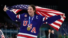 US women's hockey gold medalist Hilary Knight brushes off men's reaction to Trump remark