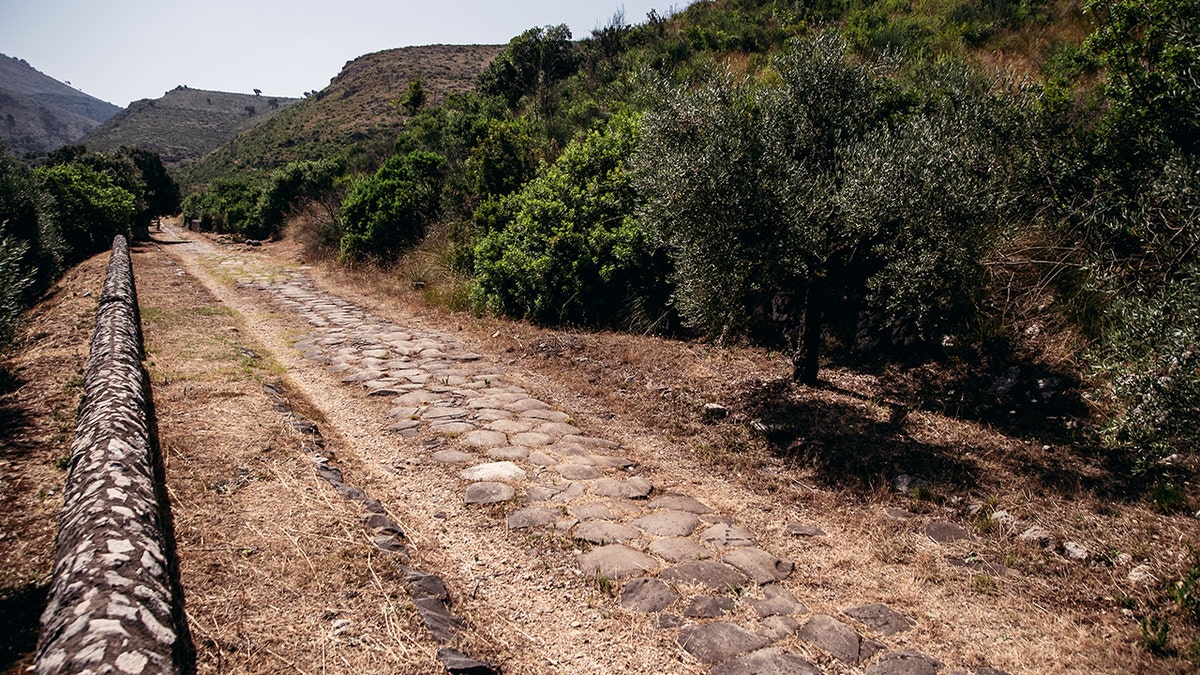 Appian Way view of road