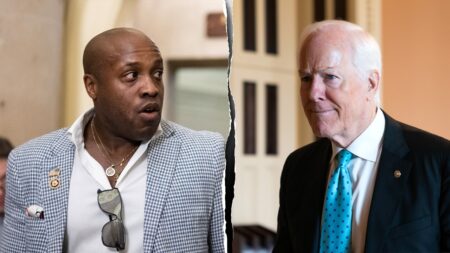 Hunt files police report against Cornyn campaign staffer over alleged family ‘doxxing’ incident