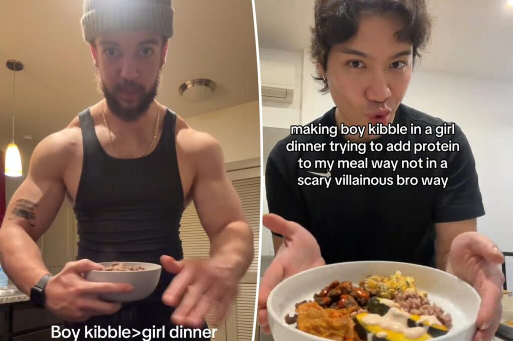 Gym bro version of ‘girl dinner’ dubbed ‘boy kibble’ takes over TikTok Gym bro version of ‘girl dinner’ dubbed ‘boy kibble’ takes over TikTok