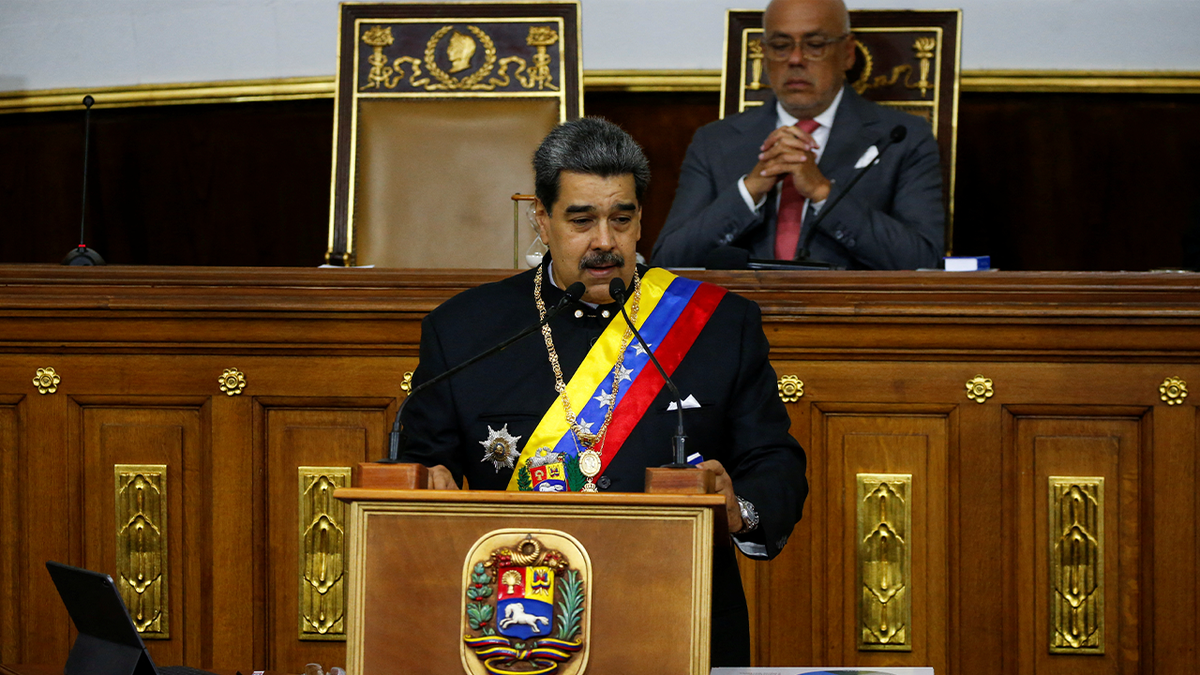Venezuela's President Maduro gives state of the nation address, in Caracas