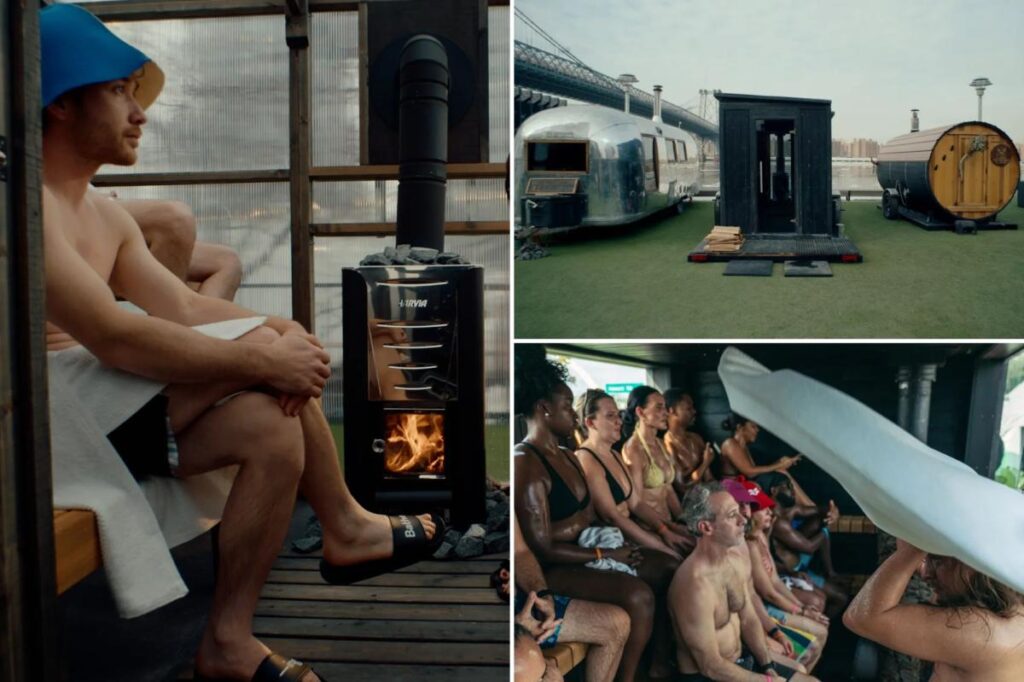 Exclusive | Inside New York City’s brand-new ‘bathing festival’ with 15 specialized saunas, cold plunges and towel twirling