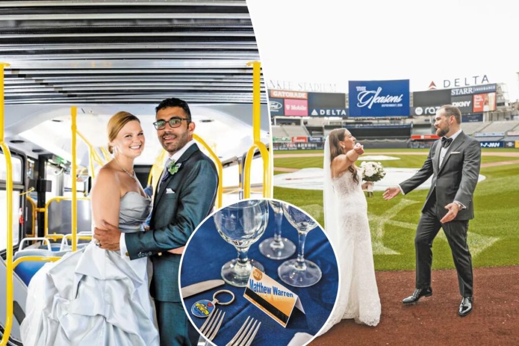 Think local: These weddings went big on neighborhood pride