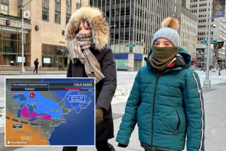 NYC to finally start thawing out with warmer temps finally in the forecast